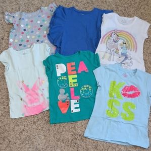 Bundle of 6 shirts size 6/6x